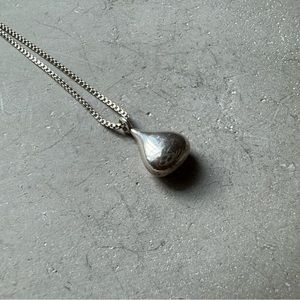 Sterling Silver Teardrop Pendant